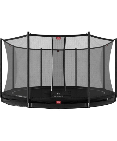 BERG Favorit InGround 430 Black + Safety Net Comfort