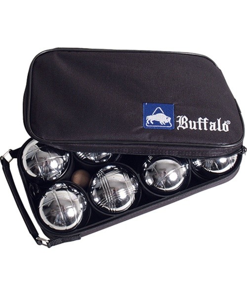 Petanque Set Buffalo, 8 metal balls
