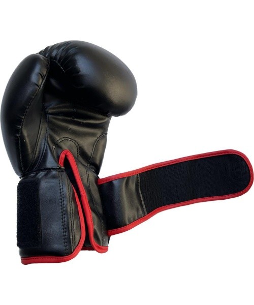 Buffalo Outrage boxing gloves black and red 10oz