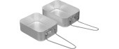Mess Kit MFH, Aluminium, 2-part