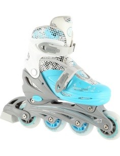 NH18331 SET 4in1 INLINE/ICE-SKATES NILS EXTREME - Blue