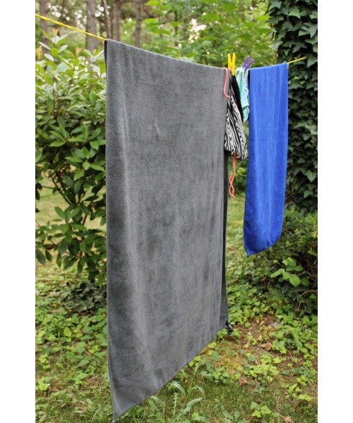 Towel BasicNature Terry, 60x120cm, Blue