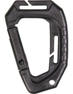 Must taktikaline karabiin MOLLE (2 tk/blistris)