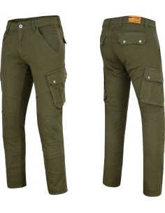 Motorcycle Pants W-TEC Nuksan - Green