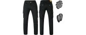 Motorcycle Pants W-TEC Nuksan - Black