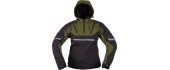 Meeste softshell mootorratturi jope W-TEC Annorack - Khaki-must