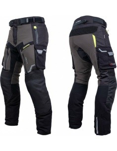 Motorcycle Pants W-TEC Daimick - Black and grey