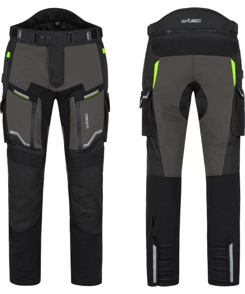 Motorcycle Pants W-TEC Daimick - Must ja hall