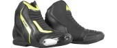 Motorcycle Boots W-TEC GlamCE - Black/Fluo Yellow