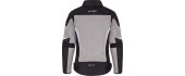 Women’s Summer Motorcycle Jacket W-TEC Mirelia - Black and grey