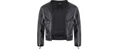 Men’s Summer Motorcycle Jacket W-TEC Mirelio - Black and grey
