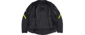 Meeste suvine mootorrattajope W-TEC Mirelio - Must ja hall