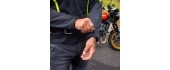 Men’s Summer Motorcycle Jacket W-TEC Mirelio - Black and grey