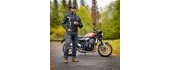 Men’s Summer Motorcycle Jacket W-TEC Mirelio - Gray-blue-red