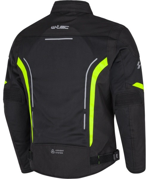 Men’s Summer Motorcycle Jacket W-TEC Mirelio - Gray-blue-red