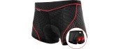 Gel Padded Cycling Shorts inSPORTline Sangelo - Black