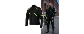 Mootorratturi jope W-TEC Timuco - Black-Fluo