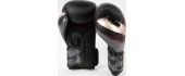Venum Elite Evo Boxing Gloves - Black/Gold/Red