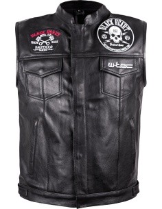 Motorcycle Vest W-TEC Rumbler - Black