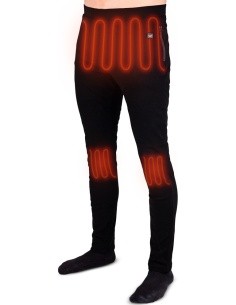 Men’s Heated Pants W-TEC Insupants - Black