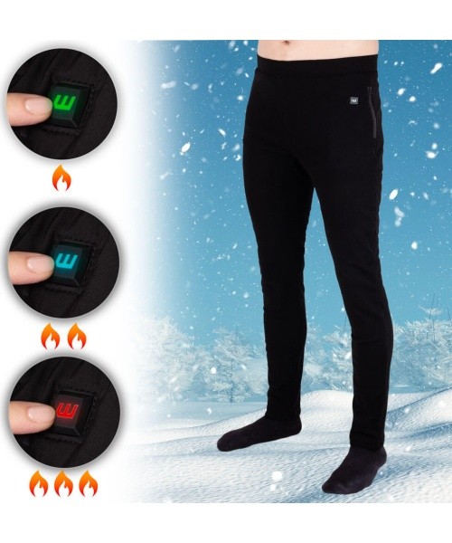 Men’s Heated Pants W-TEC Insupants - Black