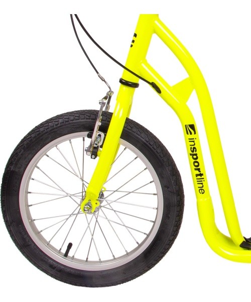 Kick Scooter inSPORTline Milester - Lime