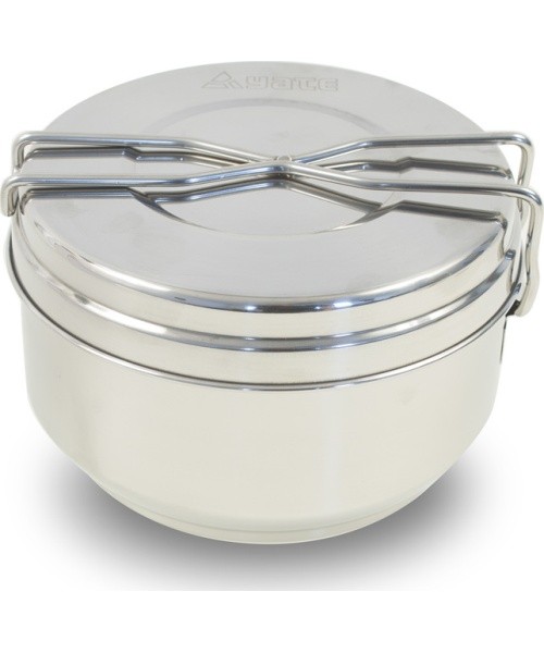 Pot Yate, 3 Parts, Stainless Steel
