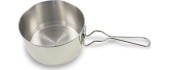 Pot Yate, 3 Parts, Stainless Steel