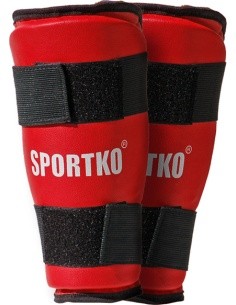 Shin Guards SportKO 332 - Red