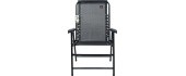 Foldable Garden Chair Cattara Terst - Black