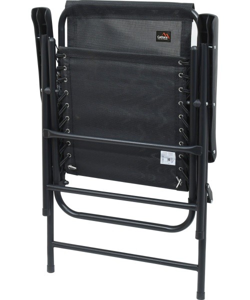 Foldable Garden Chair Cattara Terst - Black