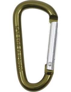 Karabiin D MFH – roheline, 6mmx6cm