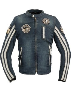 Men’s Motorcycle Jacket W-TEC Wildone - Blue