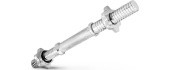 Straight Barbell Bar Marbo MW-G40-EX-SR, 30mm, 40cm