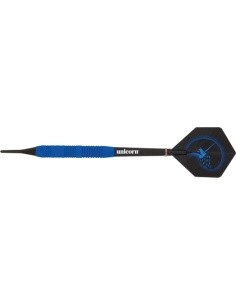 Noolemängu nooled Unicorn Core Plus Rubberized Brass Blue, 3 tk