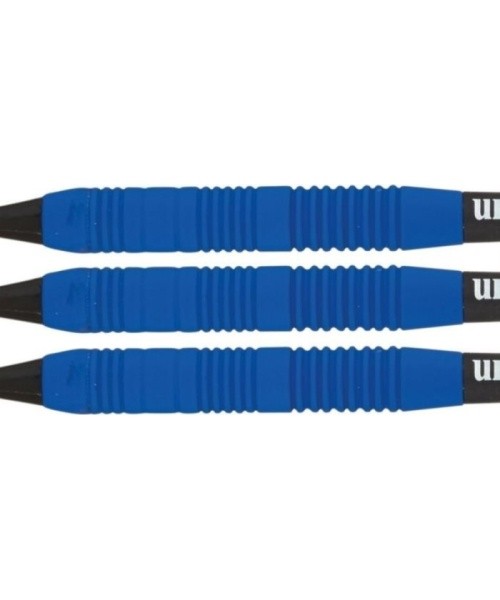 Noolemängu nooled Unicorn Core Plus Rubberized Brass Blue, 3 tk