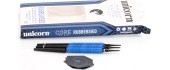 Darts Unicorn Core Plus Rubberized Brass Blue – 3-Pack