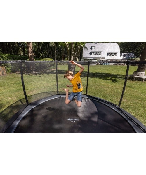 BERG Champion InGround 430 Grey + Safety Net Deluxe