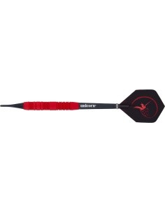Noolemängu nooled Unicorn Core Plus Rubberized Brass Red, 3 tk
