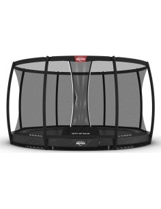 Batuut BERG Elite InGround 380, hall + turvavõrk Deluxe