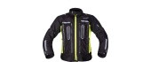 Motorcycle Jacket W-TEC Gelnair EVO - Black-Fluo