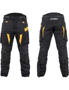 Motorcycle Pants W-TEC Aircross - Black-Gold