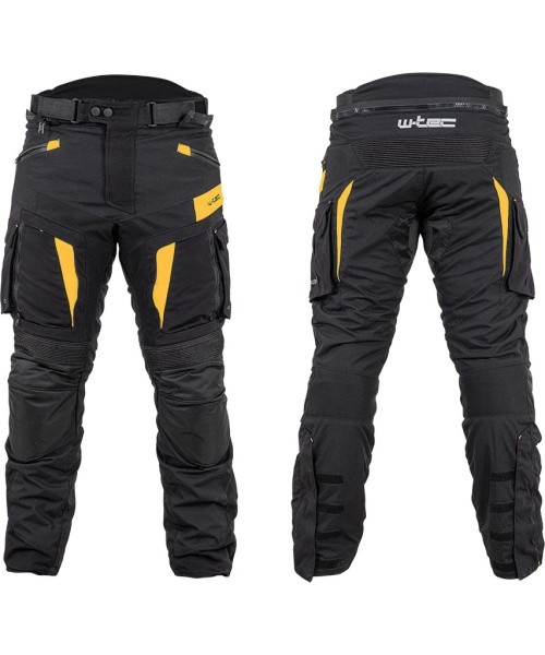Motorcycle Pants W-TEC Aircross - Black-Gold