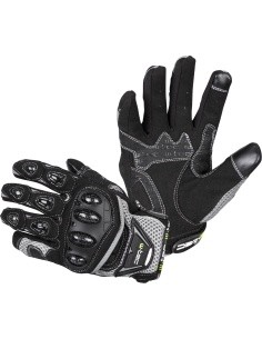 Mootorratturi kindad W-TEC Upgear - Must ja hall