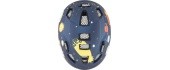 Kiiver Uvex Kid 2 cc dark blue rocket mat