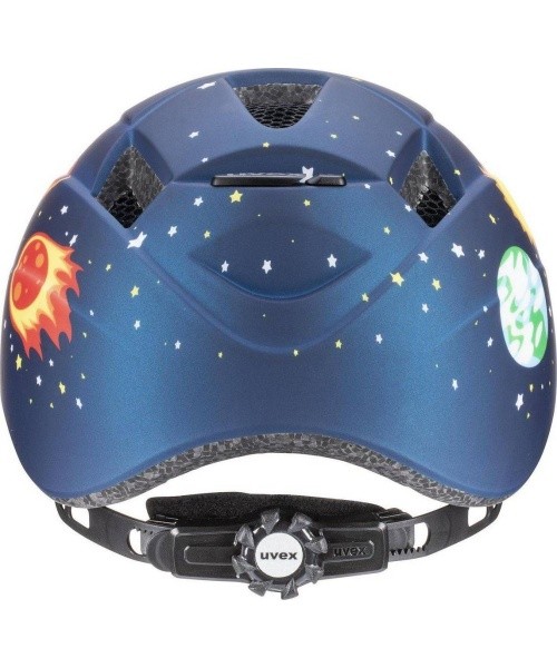 Kiiver Uvex Kid 2 cc dark blue rocket mat