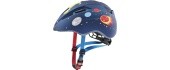 Kiiver Uvex Kid 2 cc dark blue rocket mat