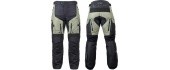 Motorcycle Pants W-TEC Karmal - Black-olive green