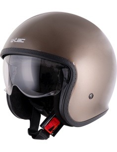 Mootorrattakiiver W-TEC Valkorne Marron - Deep Coffee