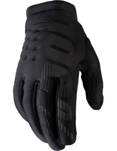 Women’s Cycling/Motocross Gloves 100% Brisker Black/Gray